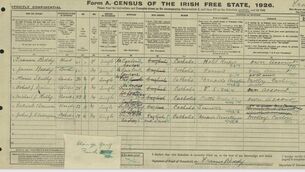 <p>Census Form John J Callaghan</p>