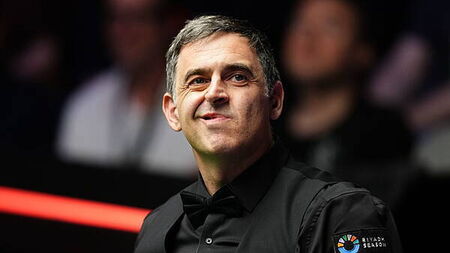 Ronnie O’Sullivan overcomes Crucible mis-step to lead World Championship opener