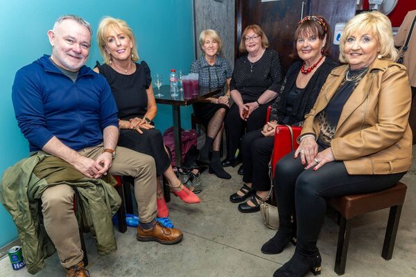 Declan Kelly, Claire Cosgrove, Carmel Doyle, Noeleen Connell, Mary Brennan and Kathleen Byrne