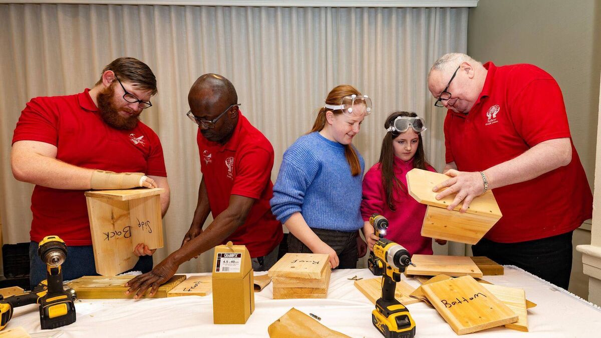 DIY skills take flight as Tullow Men’s Shed hosts birdbox workshop