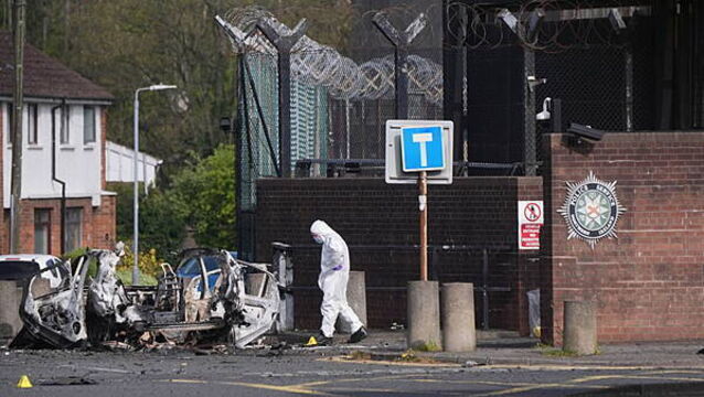 Political leaders unite to condemn ‘cowardly’ attack on PSNI station