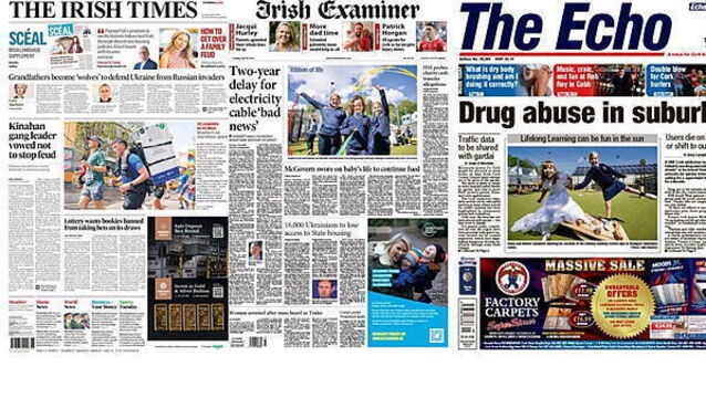 What the papers say: Tuesday's front pages