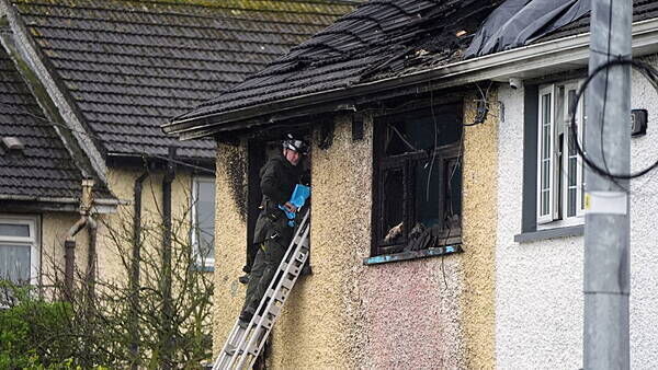 Three men and teen arrested as part of investigation into Edenderry house fire