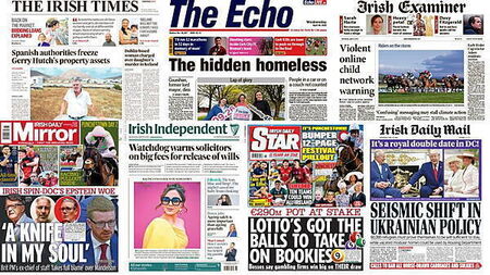 What the papers say: Wednesday's front pages