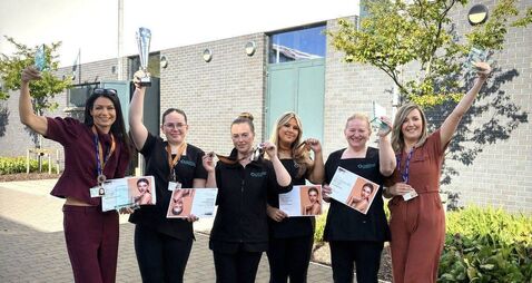 Make-up department in Carlow Institute scoop awards in beauty competition 