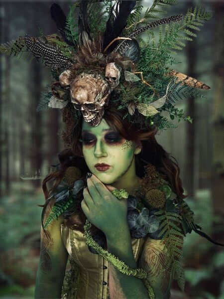 Sara Ashmore Kehoe, co-ordinator of the Make Up Artistry course in the Carlow Instititute for Further Education and Training scooped first prize in the Professional Beauty &amp; Hair Ireland 2026 Makeup Competition held recently in the RDS, Dublin. The model for the image, 'Whispers of the forest', is Emma Putriska. 