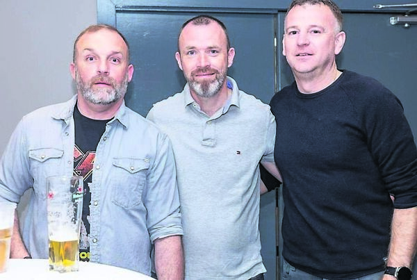 Ben Dowling, PJ Connolly and Roy Pearson