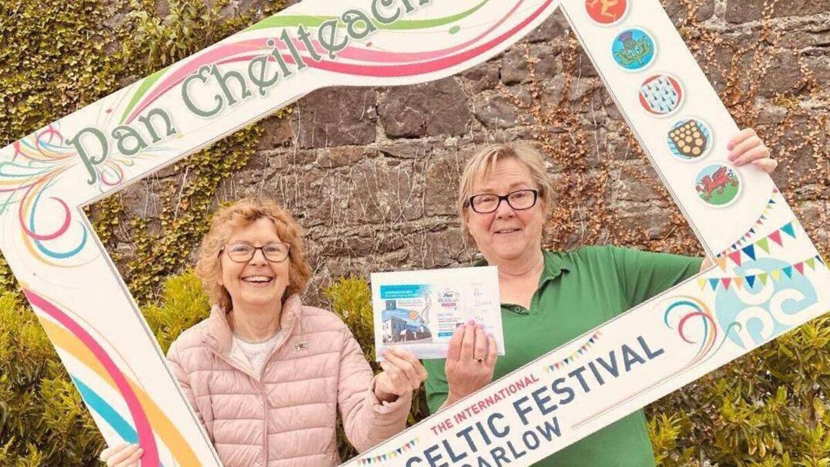 Fidelma wins Pan Celtic raffle