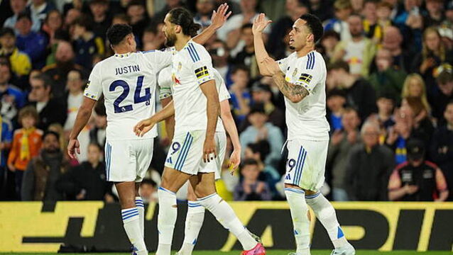 Leeds on verge of survival after comfortable win over Burnley