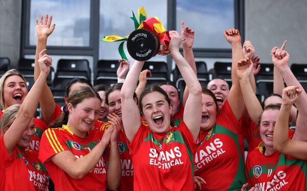Carlow are All-Ireland U23 camogie champions. 