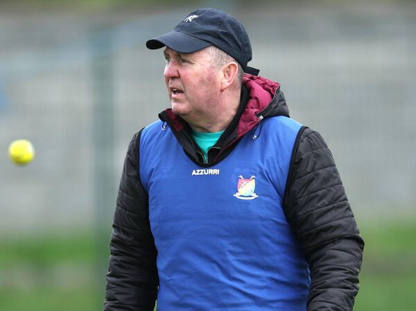 Carlow manager Brian Lawler was immensely proud at full time. 