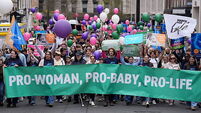 Hundreds take part in anti-abortion rally in Dublin