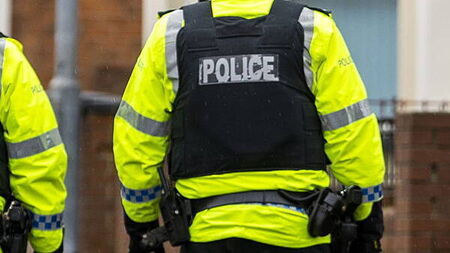 Two PSNI officers attacked during disorder at Belfast car meet