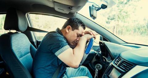 Retired doctor was asleep at the wheel