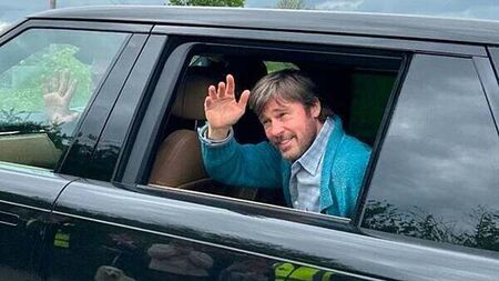 Brad Pitt spotted filming in Co Laois