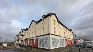 <p>The former Manor House Hotel in Bagenalstown </p>