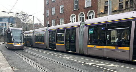 Luas Red line suspended following incident
