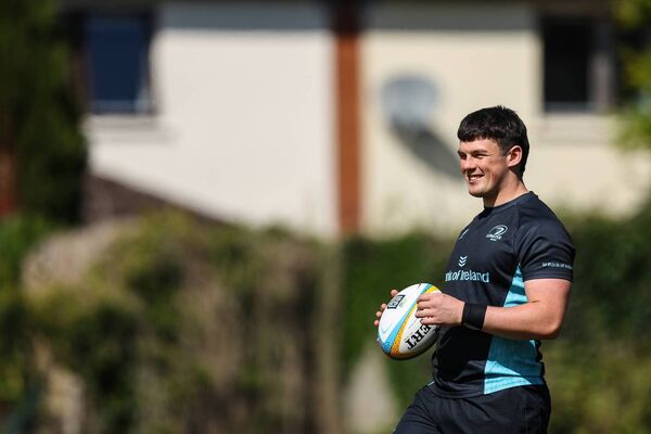Carlow's Stephen Smyth is set to start for Leinster A against Ulster A on Saturday in the IRFU Interprovincial ‘A’ Championship. Photo: INPHO/Ben Brady.
