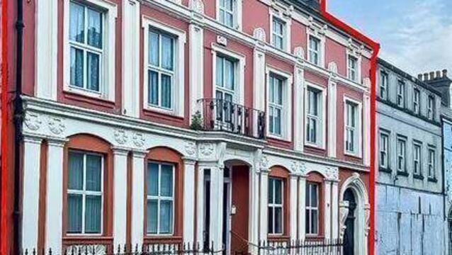 <p>Capuchin Friary Accommodation Centre on Dublin Street. Image: MyHome.ie</p>