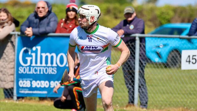 <p>Marty Kavanagh scored the last three points as Carlow beat Down in Ballycran in Round 3 of the Joe McDonagh Cup Photo: Gareth Sharvin</p>