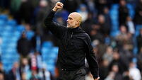 Pep Guardiola is a happy Hammer as Manchester City seek title favour