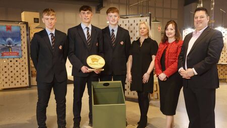 Hacketstown students represent Carlow in enterprise awards