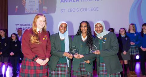 St Leo’s students win top award for wellbeing initiative 