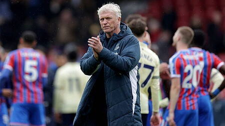 David Moyes admits Europe is ‘drifting away’ from Everton after draw at Palace