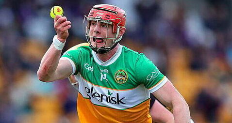 Offaly captain Charlie Mitchell hospitalised after becoming unwell following Kilkenny match
