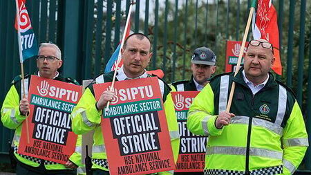 Ambulance strike poses 'significant risk to life'