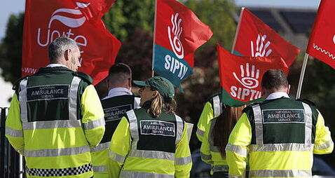 Criticism of Government over ambulance strikes is 'very dishonest', Taoiseach says