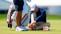 Rory McIlroy troubled by foot problem in US PGA Championship practice