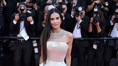 Demi Moore, Ruth Negga and Joan Collins sparkle on Cannes red carpet
