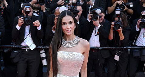 Demi Moore, Ruth Negga and Joan Collins sparkle on Cannes red carpet