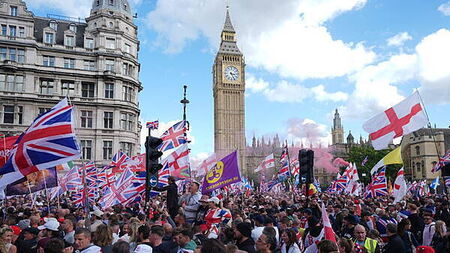 Massive policing operation as two protests and FA Cup final coincide in London