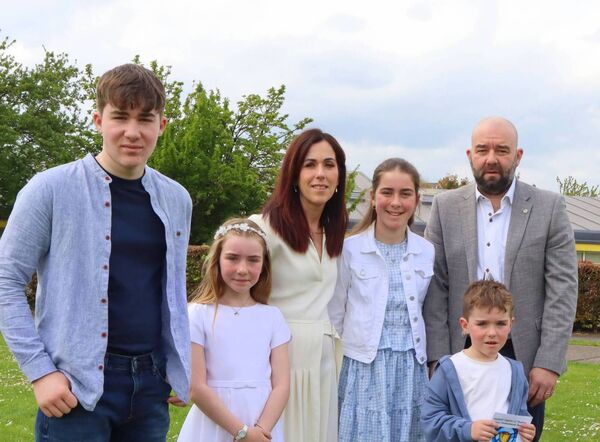 Katie Oprea and her family Katie Oprea and her family