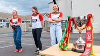 Carlow LGFA stars visit former school