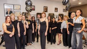 <p>Ruth Byrne and all the team at Blake's Hair Salon Photo: michaelorourkephotography.ie</p> <p>Ruth Byrne and all the team at Blake's Hair Salon Photo: michaelorourkephotography.ie</p>