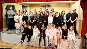 <p>The entire Cast from all 3 productions with Tutor Darren Donohue </p>