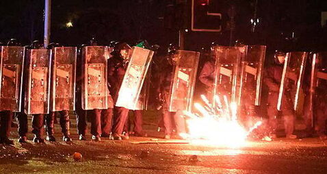 Boy (15) allegedly 'fired' missiles at gardaí during Citywest riot, court hears