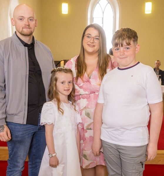 Erin Ruddy and her family 