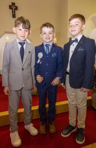 Ethan Kinsella, Dylan Hackett and Tadhg Lawlor 