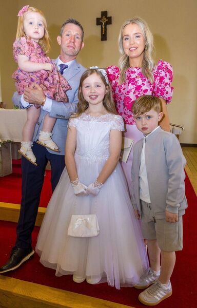 Carley-Mae Ryan and family