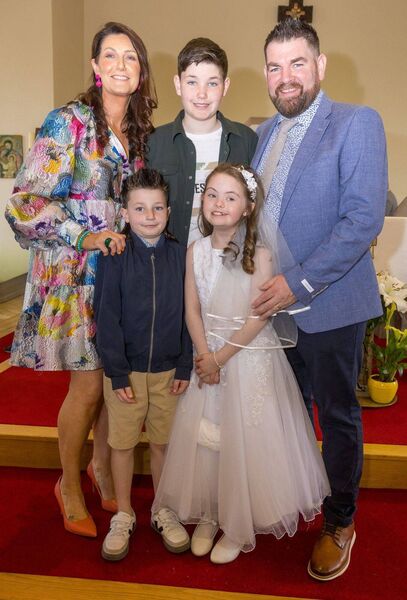 Eimear Hennessy and family