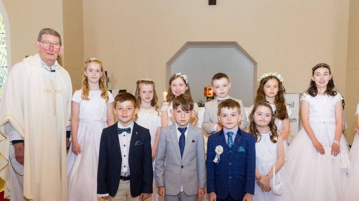 First Holy Communion in St Joseph's Church, Tinryland 