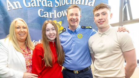 Carlow Garda Conor Egan from retires after 33 years’ service