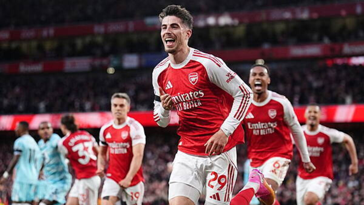 Arsenal on brink of first Premier League title in 22 years after beating Burnley