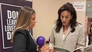 <p>Amber O'Rourke with Minister for Health, Jennifer Carroll MacNeill at the IPU conference in Mount Wolseley Hotel, Tullow </p> <p>Amber O'Rourke with Minister for Health, Jennifer Carroll MacNeill at the IPU conference in Mount Wolseley Hotel, Tullow </p>