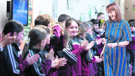 An emotional send off after 41 years for principal McGuill