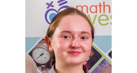 Two in a row for Luisa in maths competition Two in a row for Luisa in maths competition